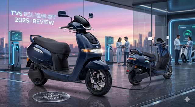 TVS iQube Review 2025: The Electric Scooter That Wants to Take Over Your Life