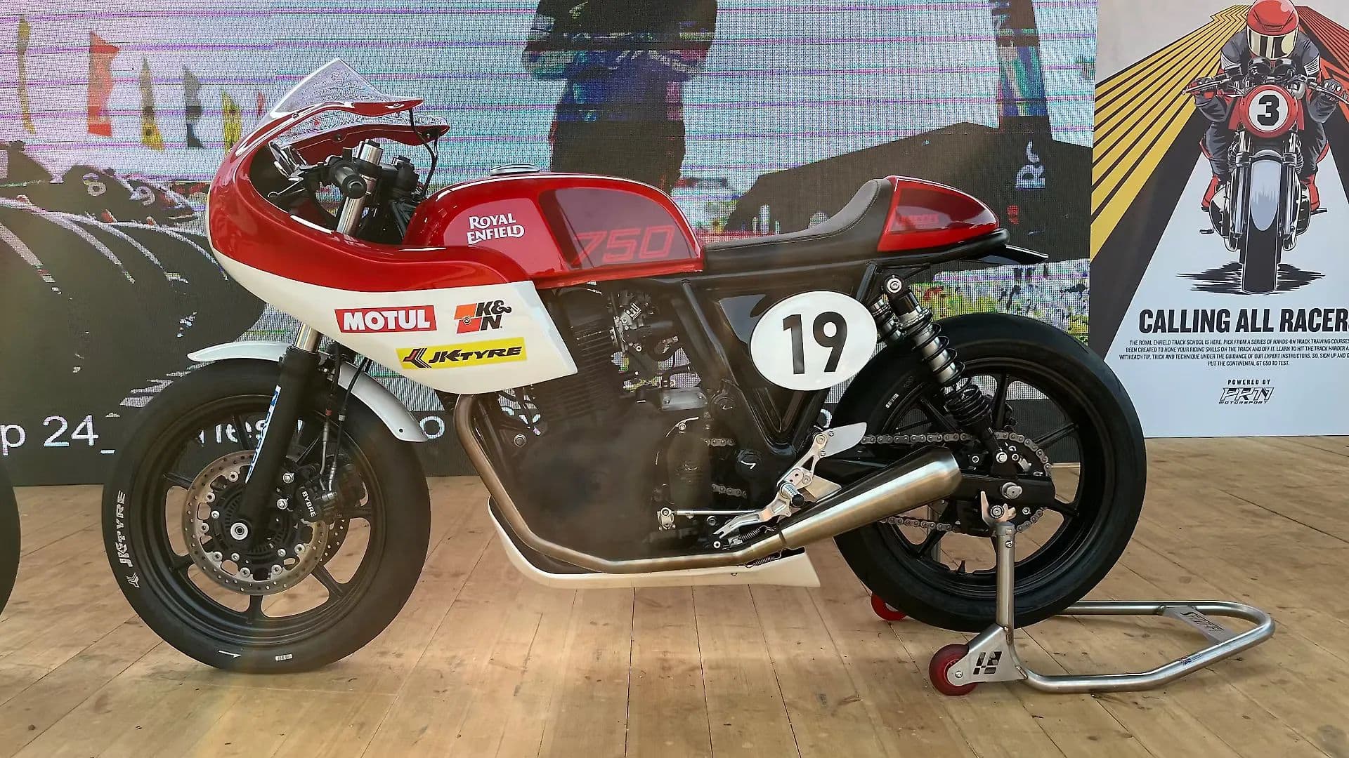 Royal Enfield Continental GT 750 Left Side View