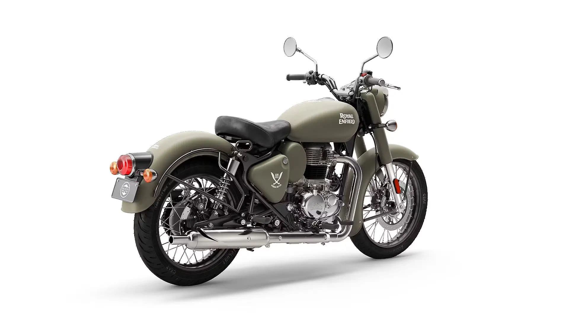 Royal Enfield Classic 350 Right Rear Three Quarter