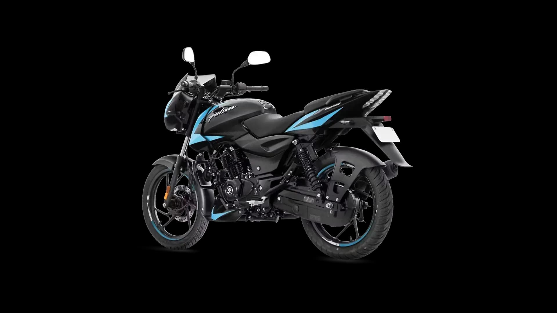 Bajaj Pulsar 125 Left Rear Three Quarter