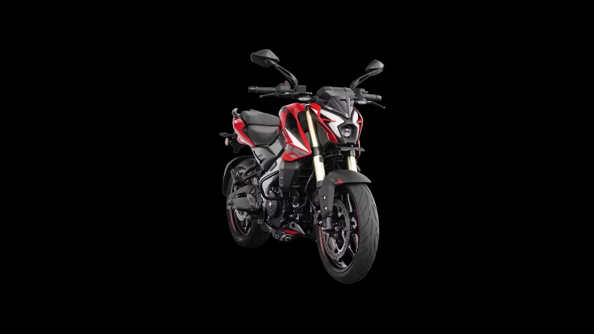 Bajaj Pulsar NS400Z Right Front Three Quarter