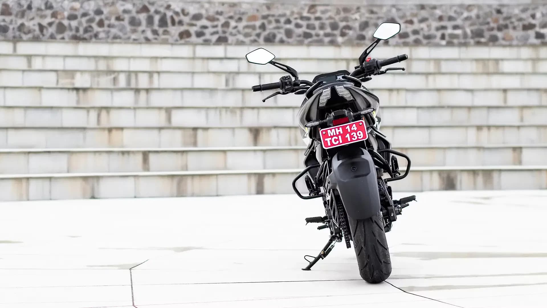 Bajaj Pulsar NS400Z Rear View