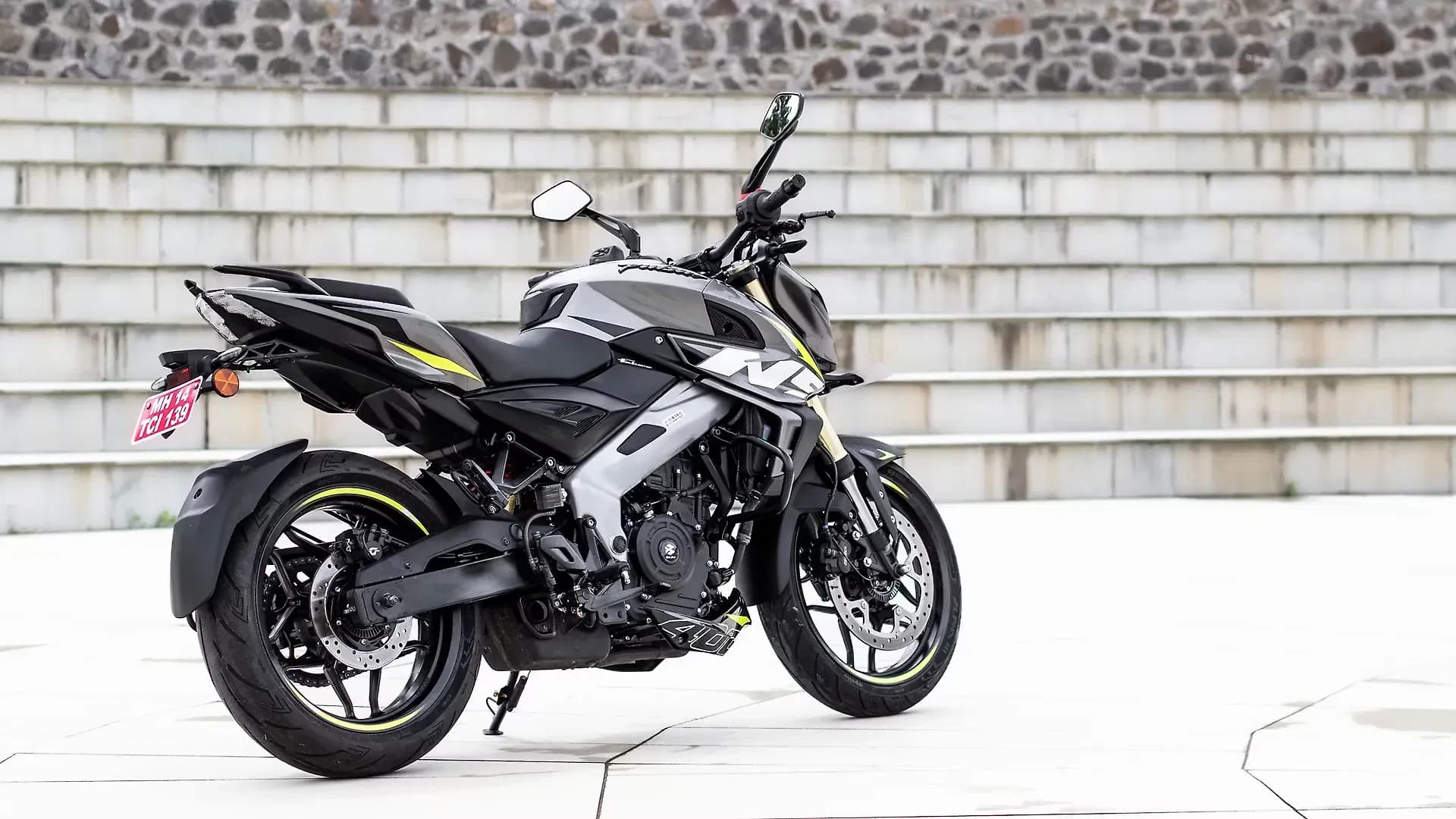 Bajaj Pulsar NS400Z Right Rear Three Quarter