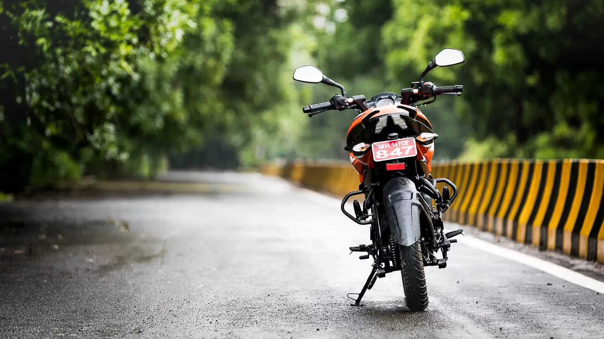Bajaj Pulsar NS125 Rear View