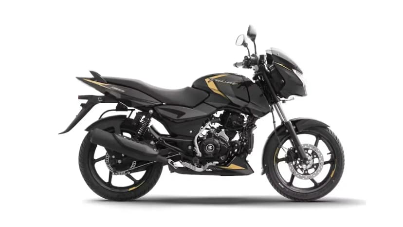 Bajaj Pulsar 150 in Black Gold