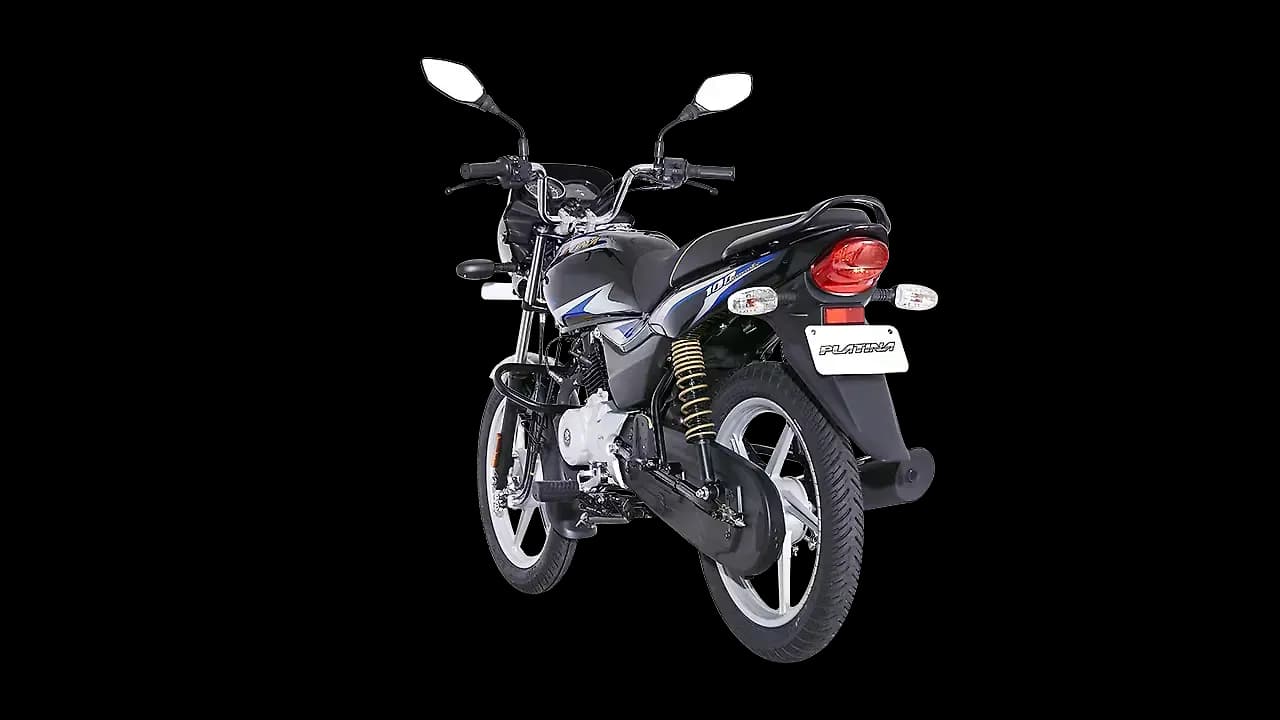 Bajaj Platina 100 Left Rear Three Quarter