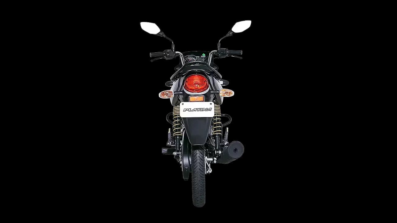 Bajaj Platina 100 Rear View