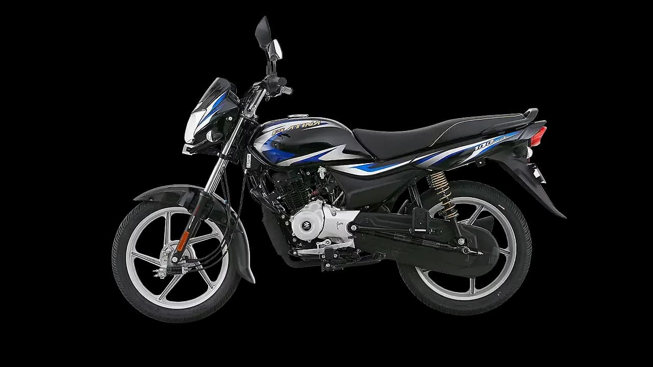 Bajaj Platina 100 Left Side View