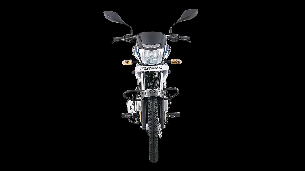 Bajaj Platina 100 Front View
