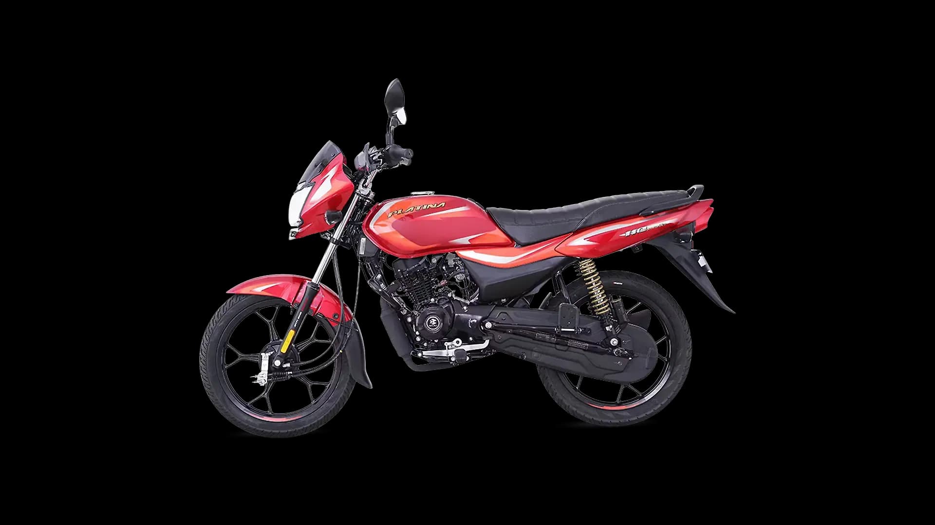 Bajaj Platina 110 Left Side View