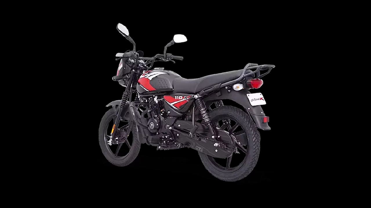 Bajaj CT 110 Left Rear Three Quarter