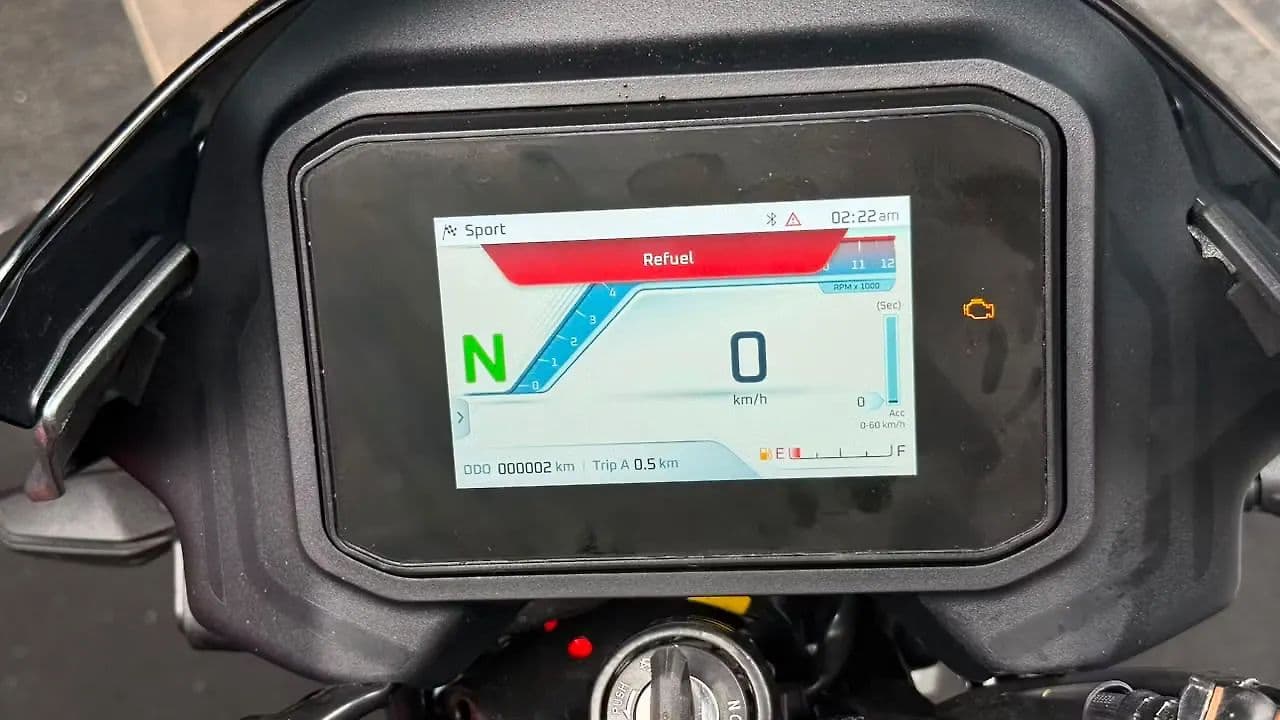 Bajaj Pulsar 125 2026 Instrument Cluster