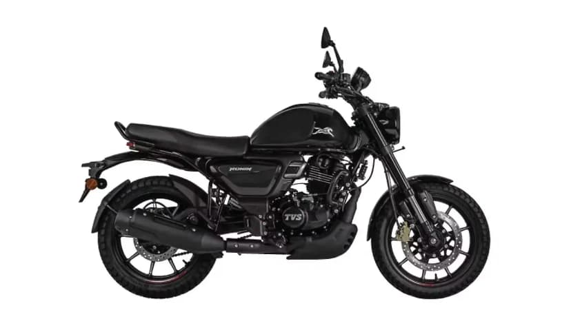 TVS Ronin in Lightning Black
