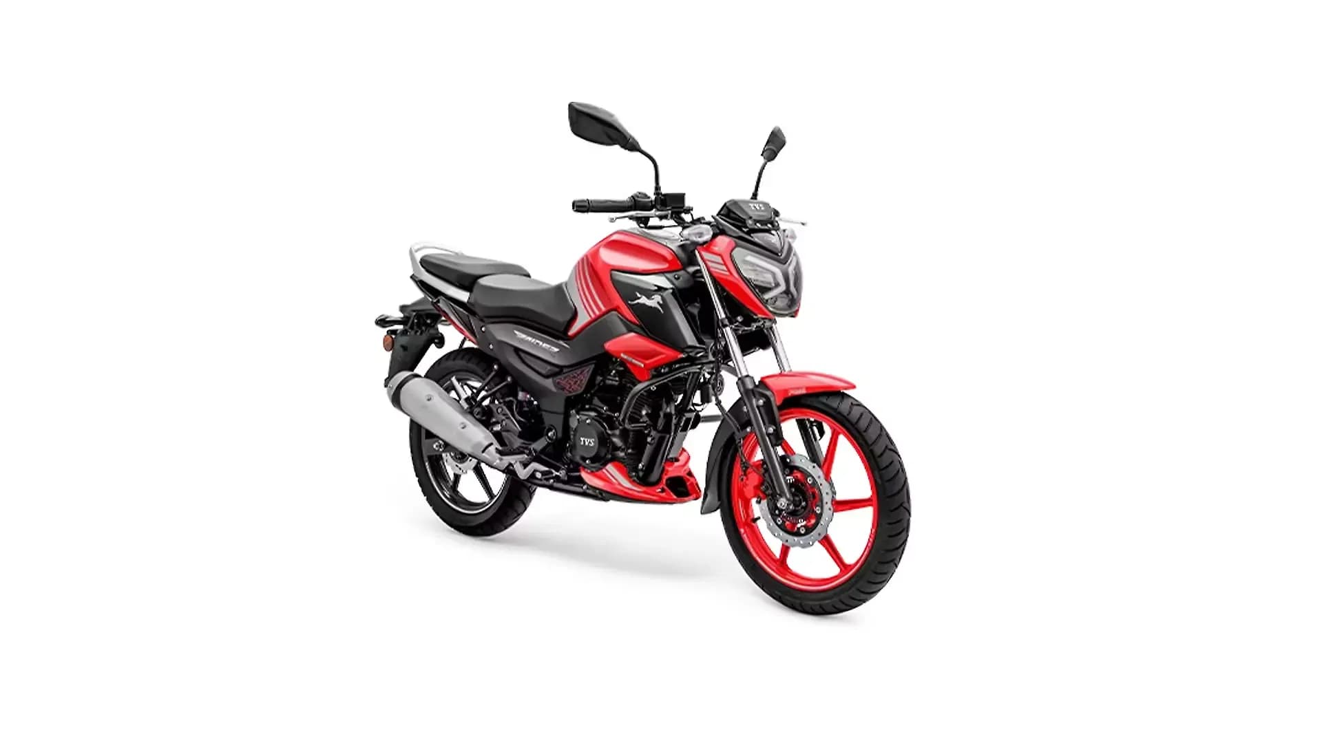 TVS Raider 125 Right Front Three Quarter