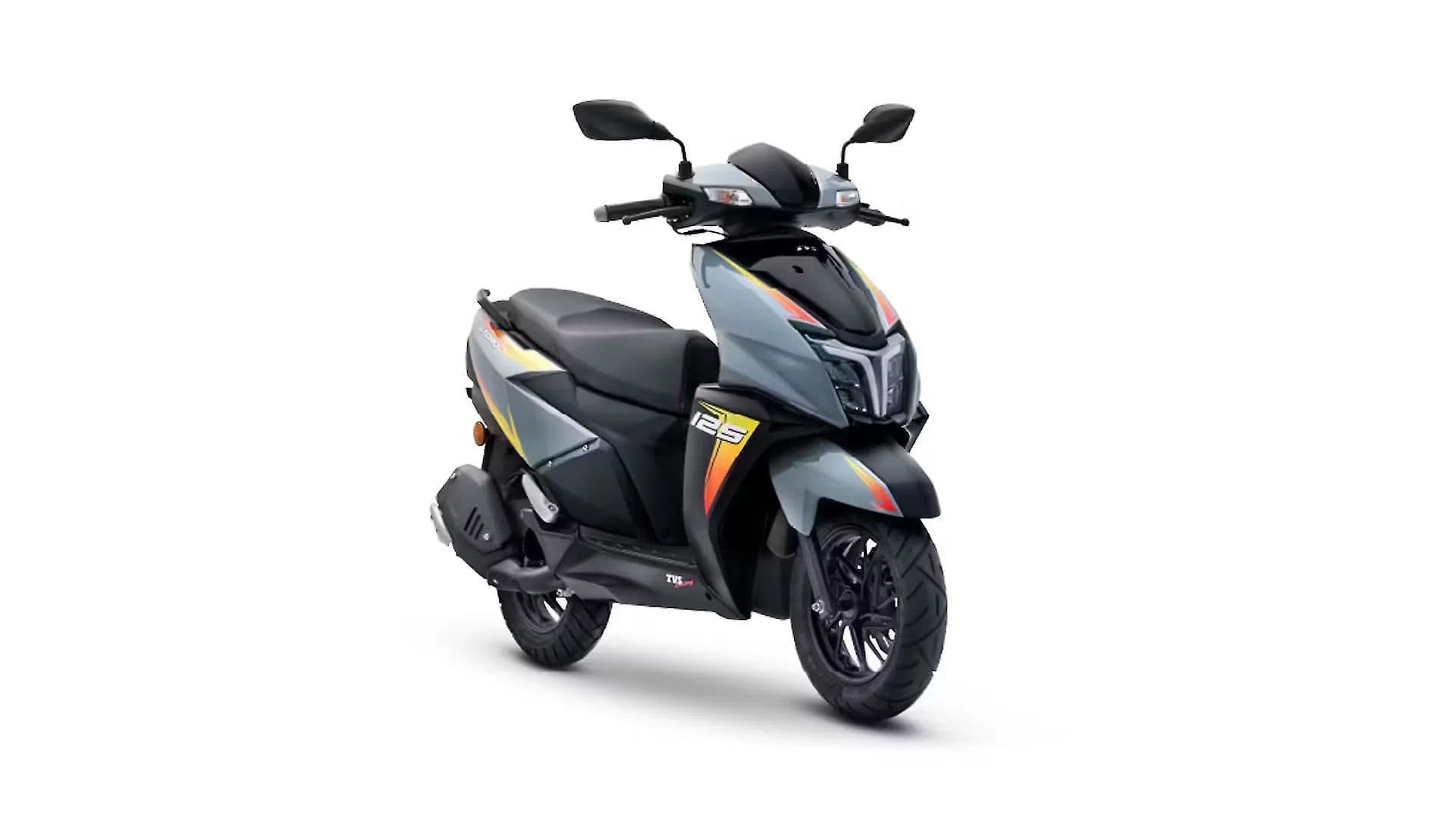 TVS Ntorq 125 in Nardo Grey