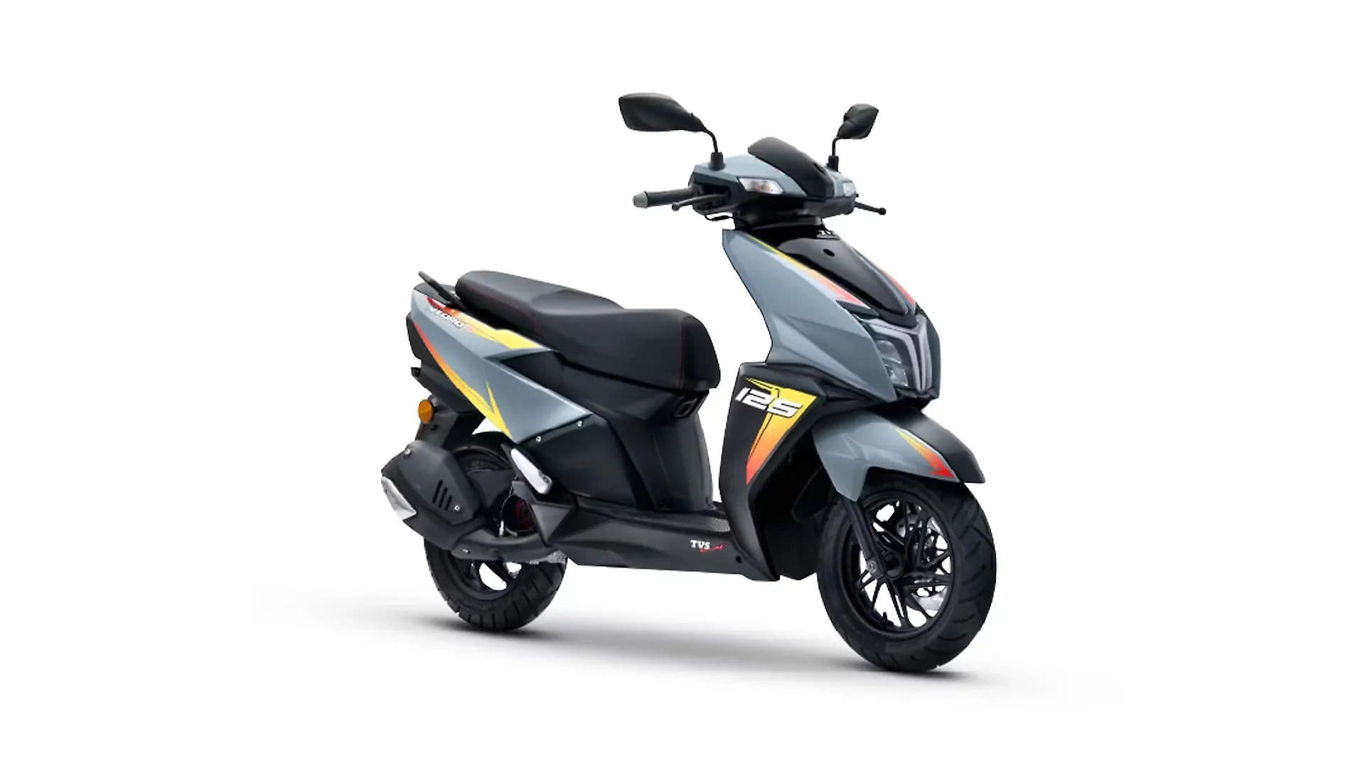 TVS Ntorq 125 Right Front Three Quarter
