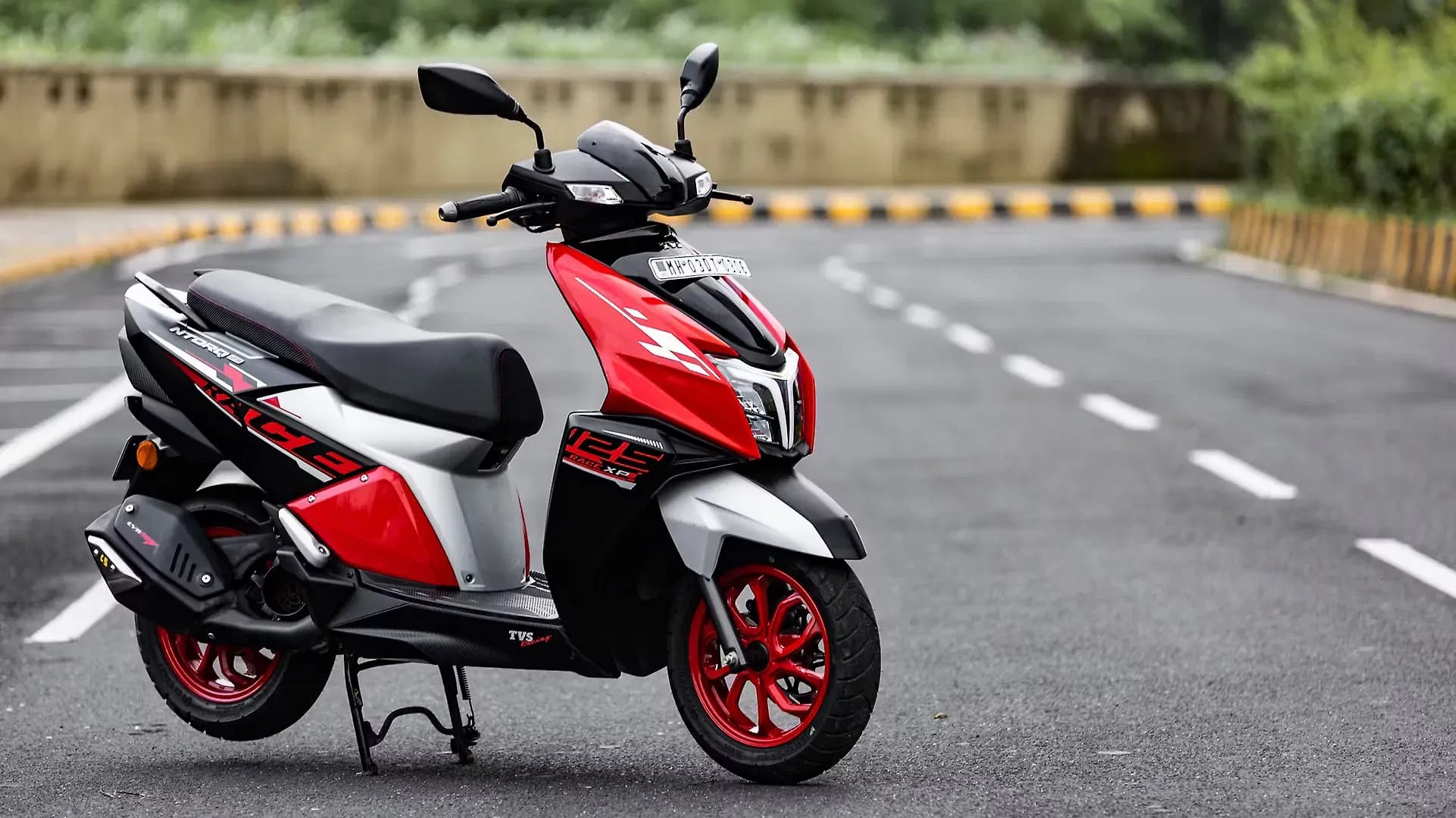TVS Ntorq 125 Right Front Three Quarter