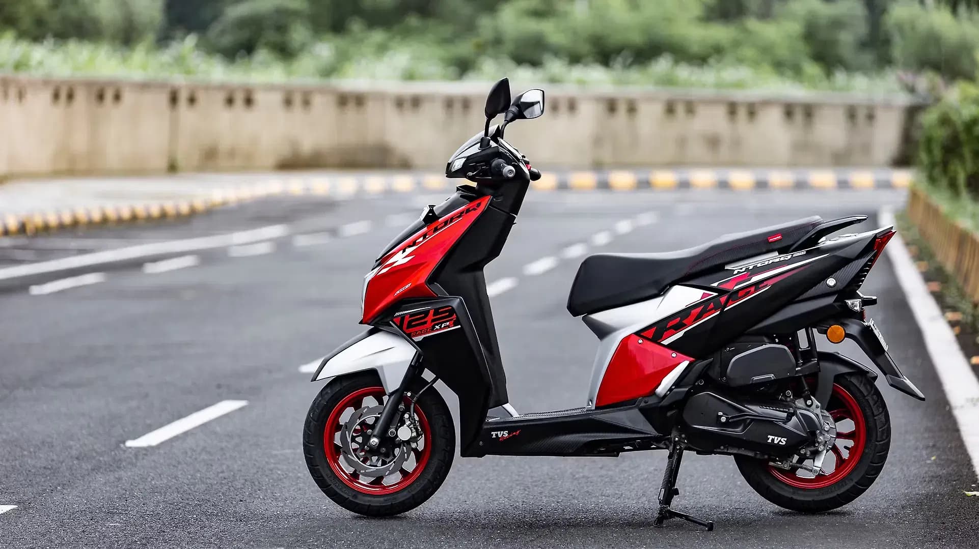 TVS Ntorq 125 Left Side View