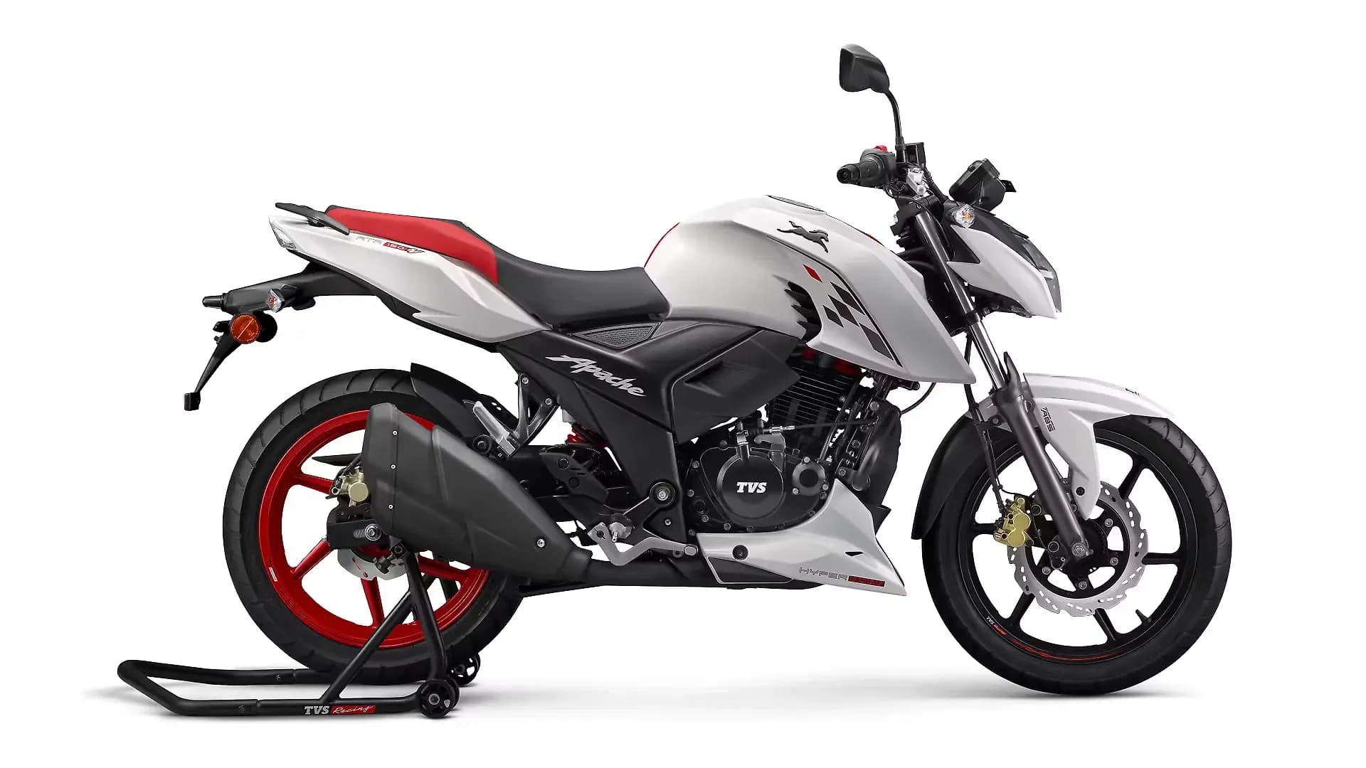 TVS Apache RTR 160 4V Right Side View