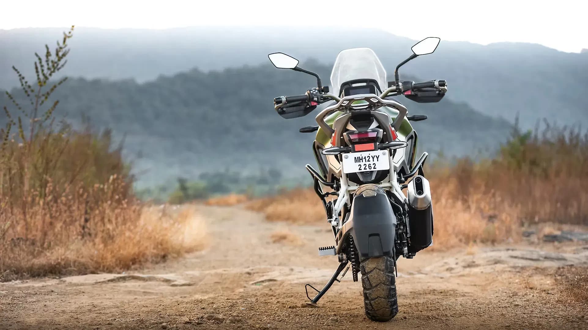 TVS Apache RTX Rear View