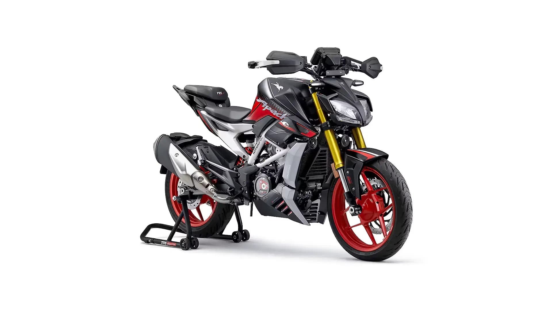 TVS Apache RTR 310 Right Front Three Quarter
