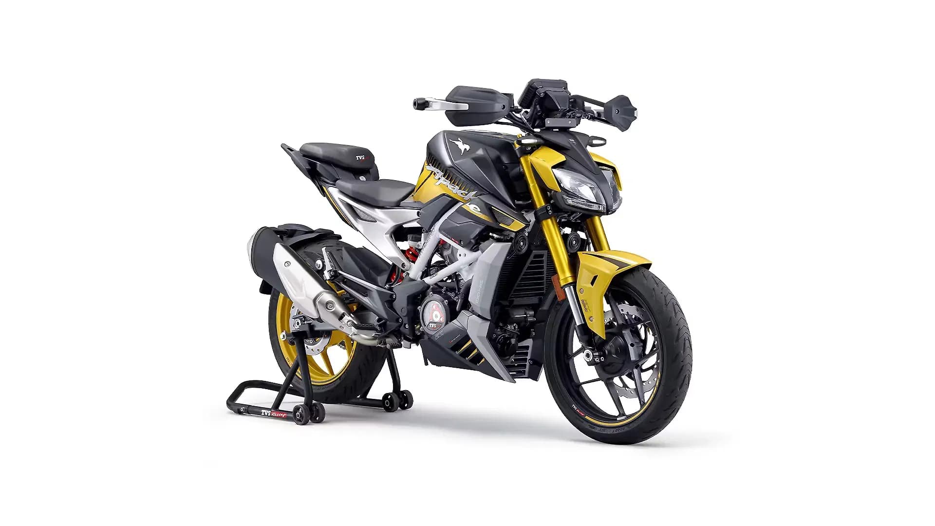 TVS Apache RTR 310 Right Front Three Quarter
