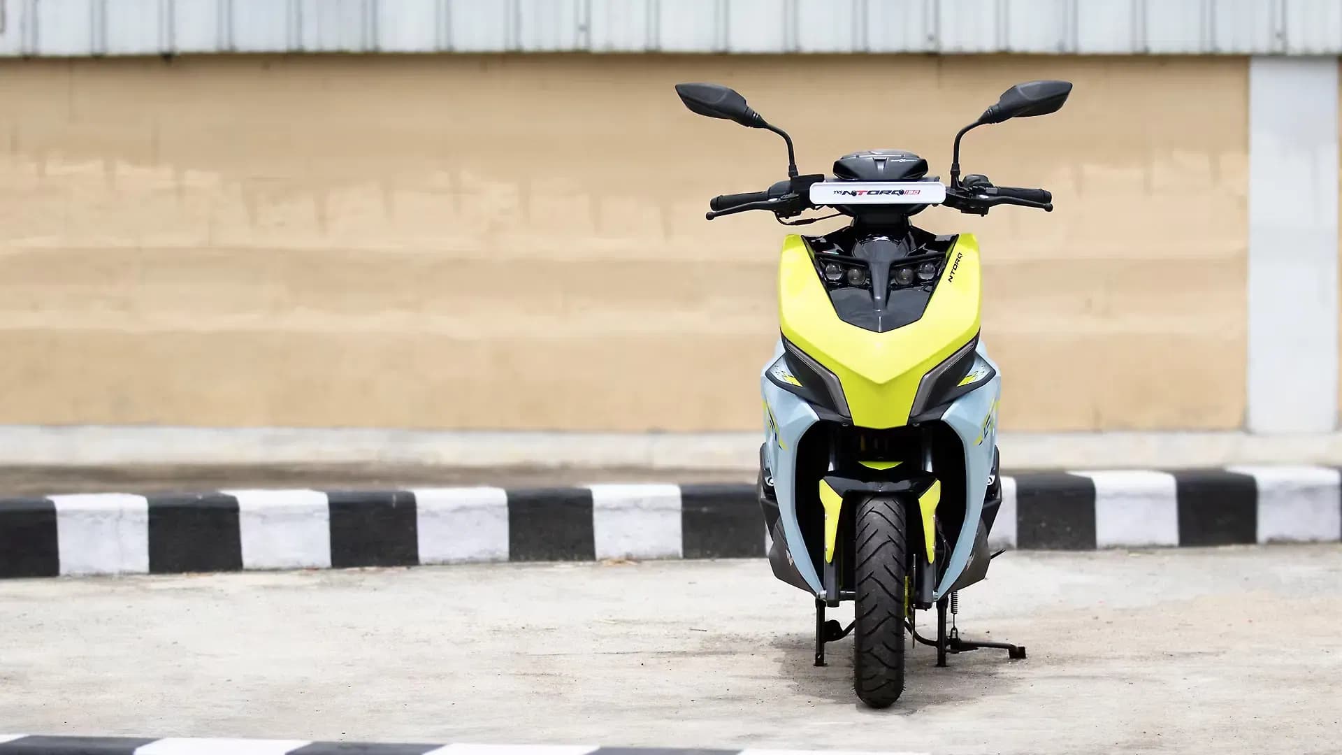 TVS Ntorq 150 Front View