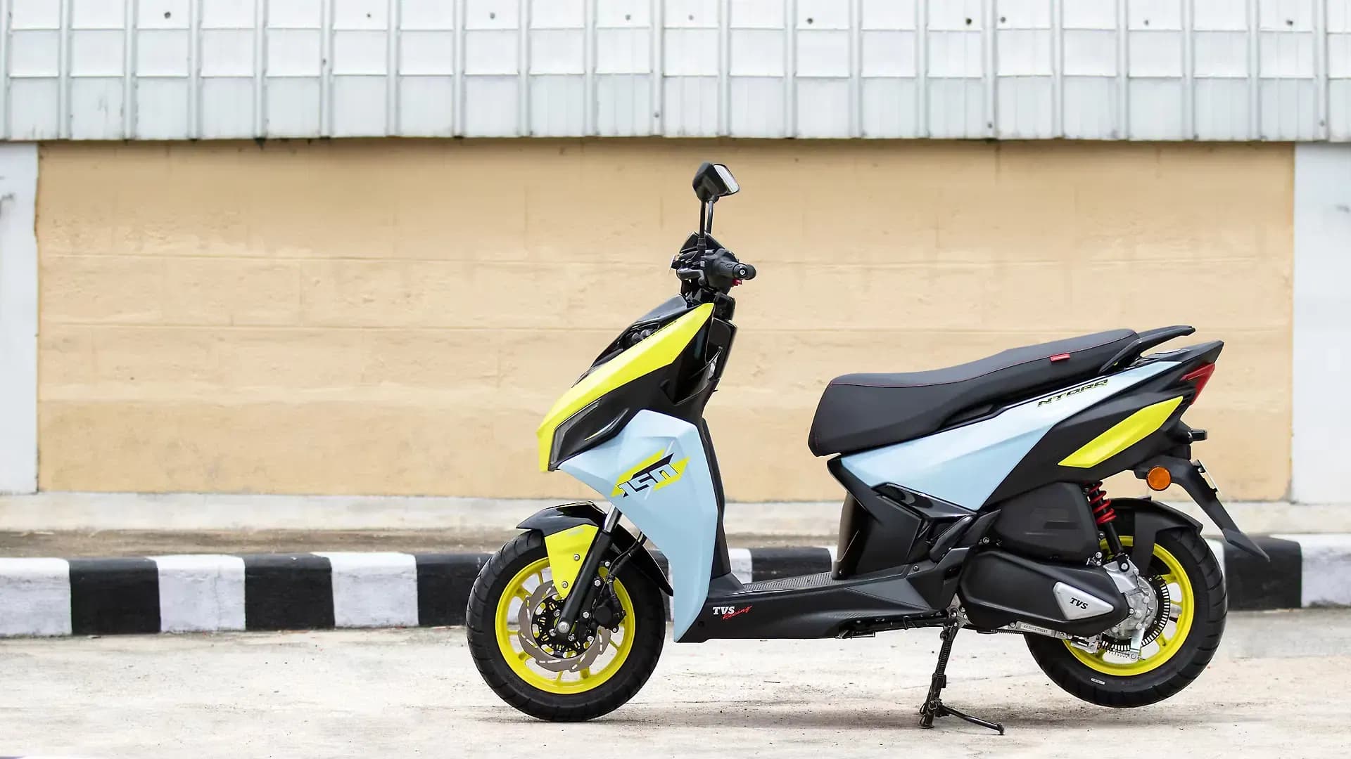 TVS Ntorq 150 Left Side View