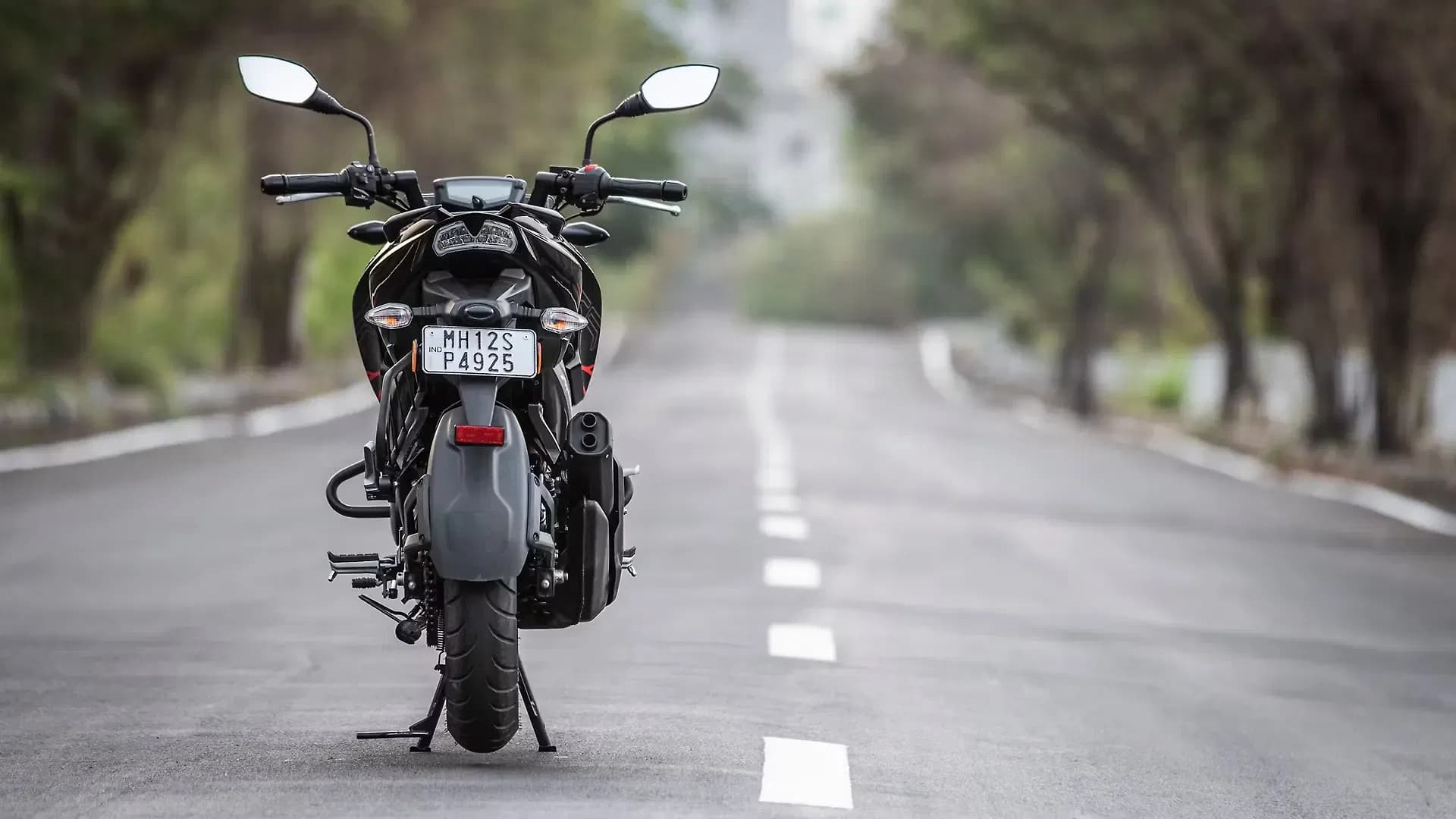 TVS Apache RTR 200 4V Rear View