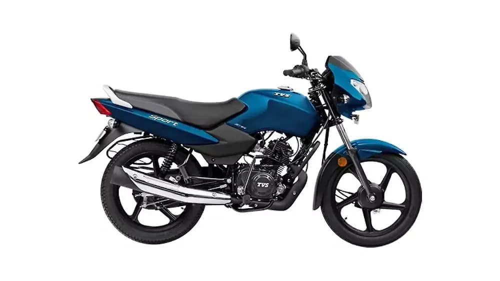 TVS Sport in Starlight Blue