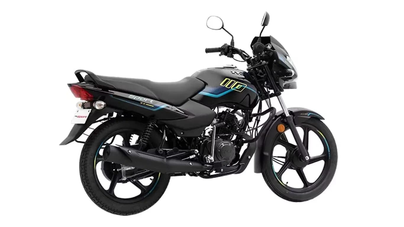 TVS Sport Right Rear Three Quarter