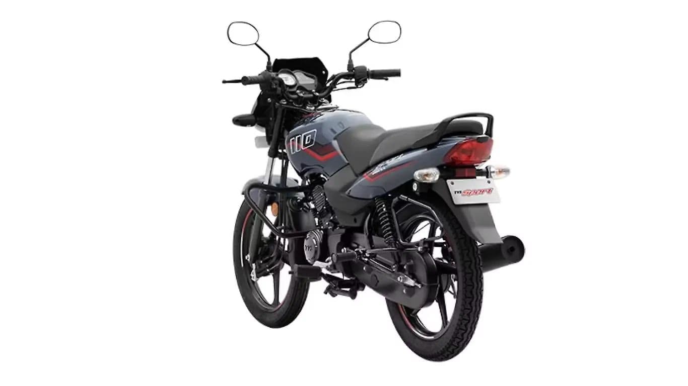 TVS Sport Left Rear Three Quarter