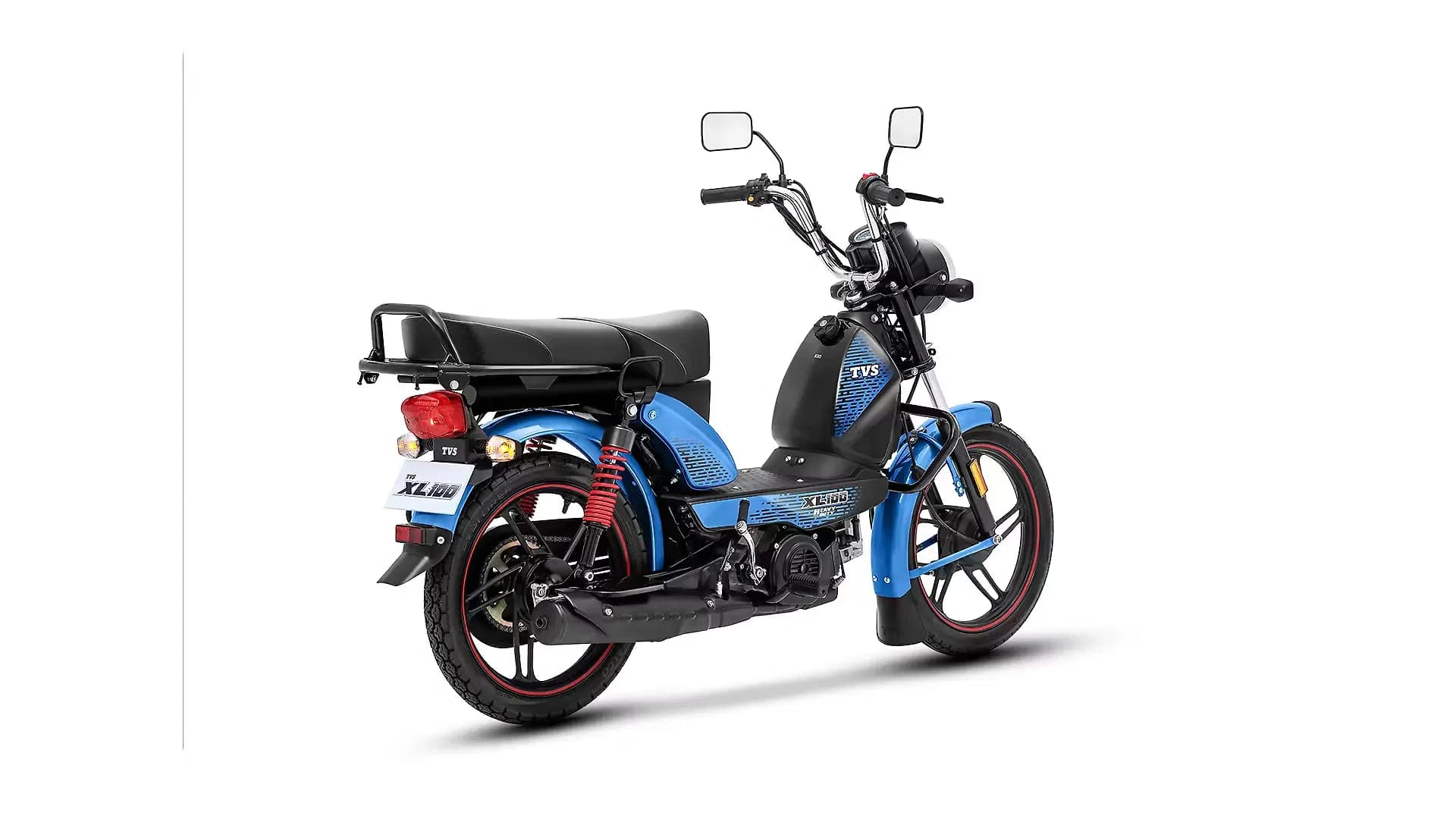 TVS XL 100 Heavy Duty Right Rear Three Quarter