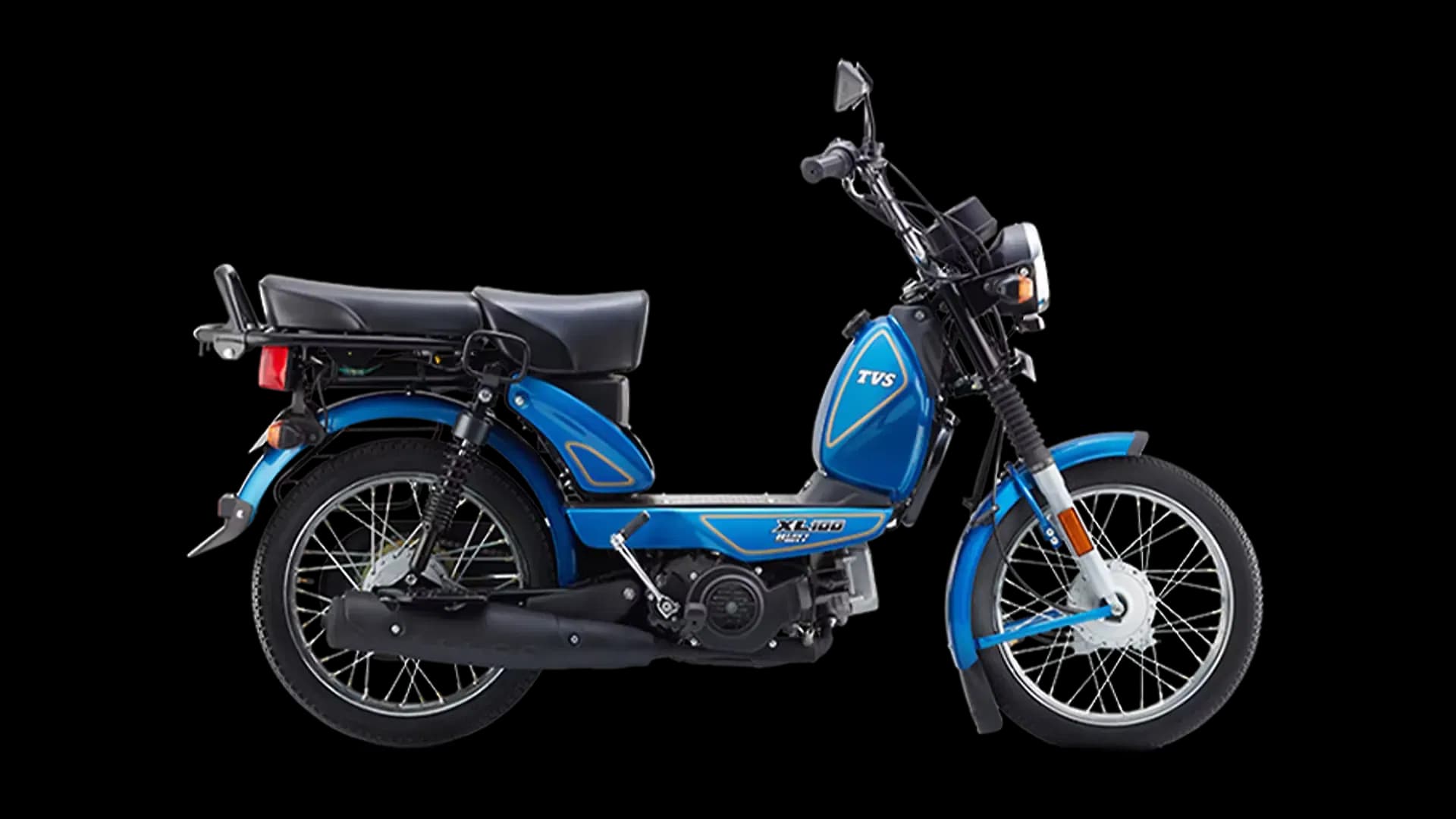 TVS XL 100 Heavy Duty Right Side View