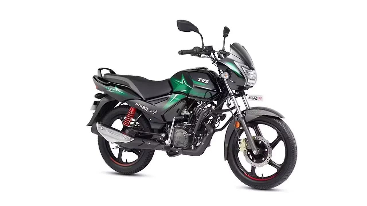 TVS Star City Plus Right Front Three Quarter
