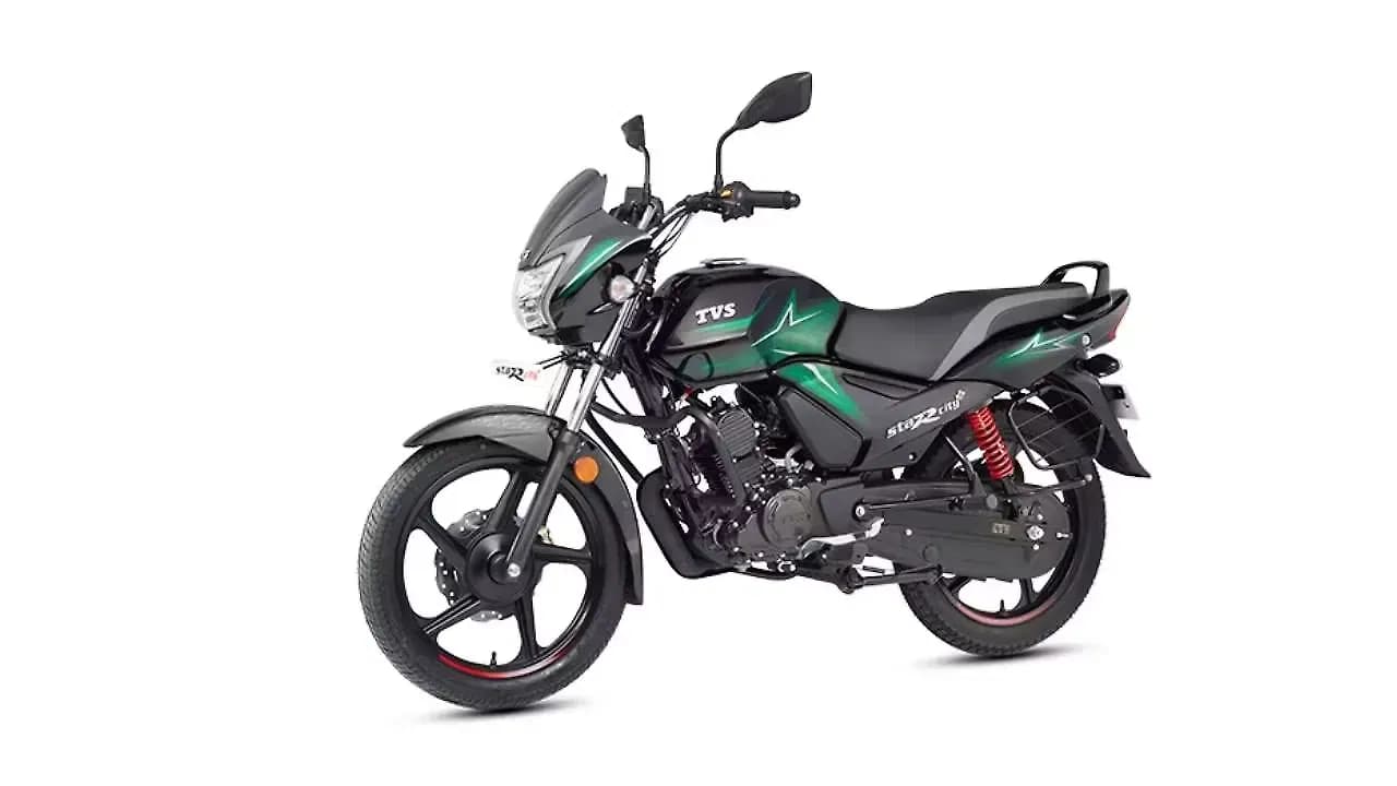 TVS Star City Plus Left Front Three Quarter