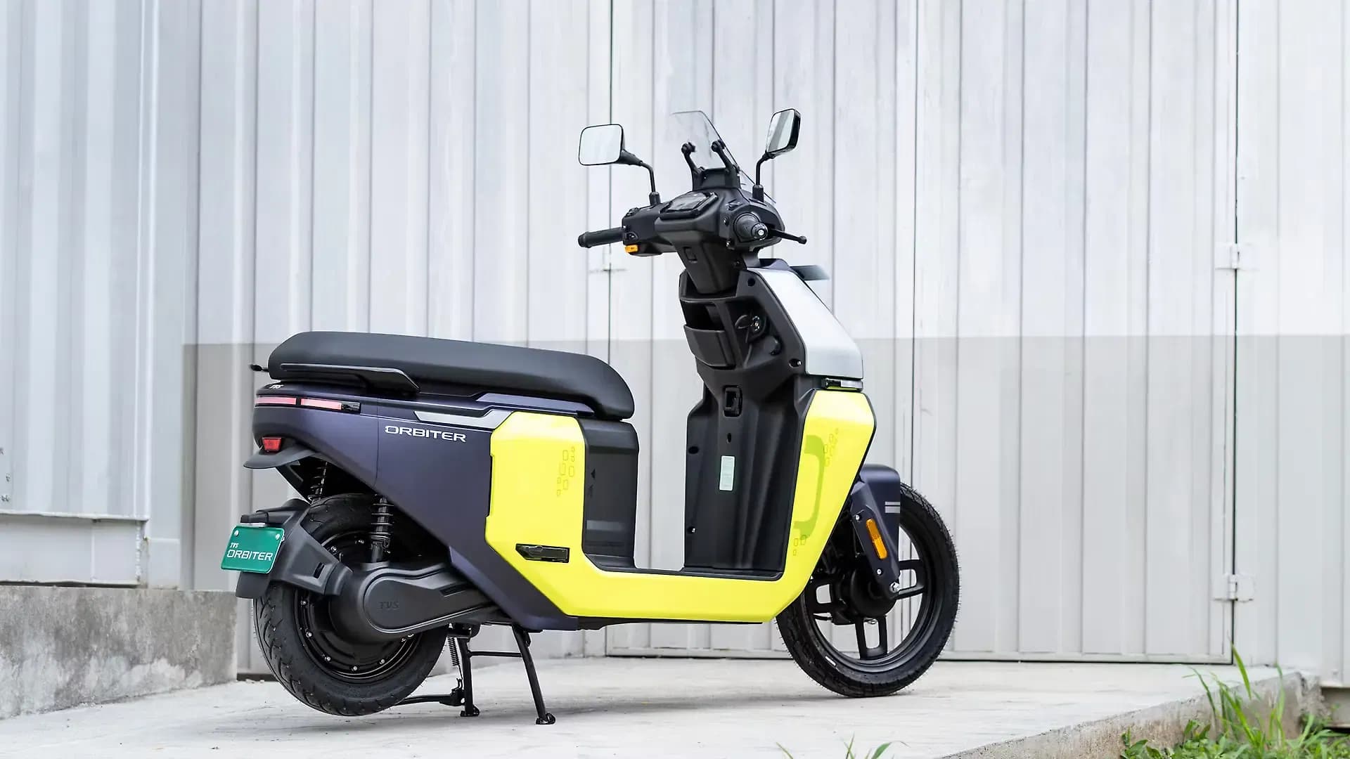 TVS Orbiter Right Rear Three Quarter