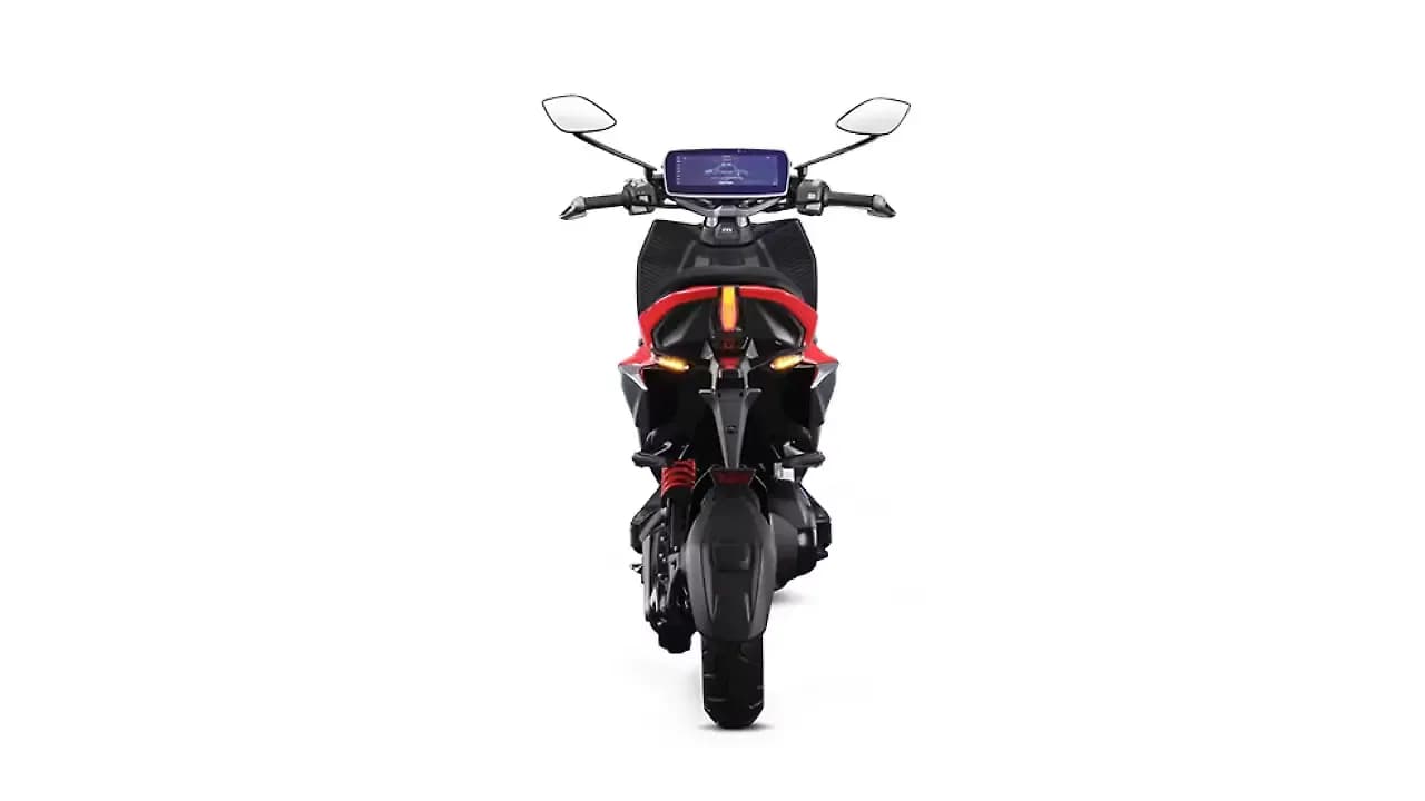 TVS X Rear View