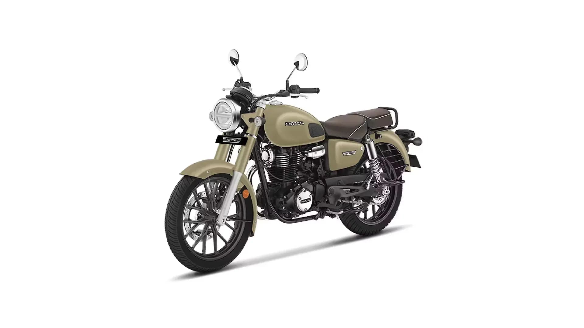 Honda CB350 Left Front Three Quarter