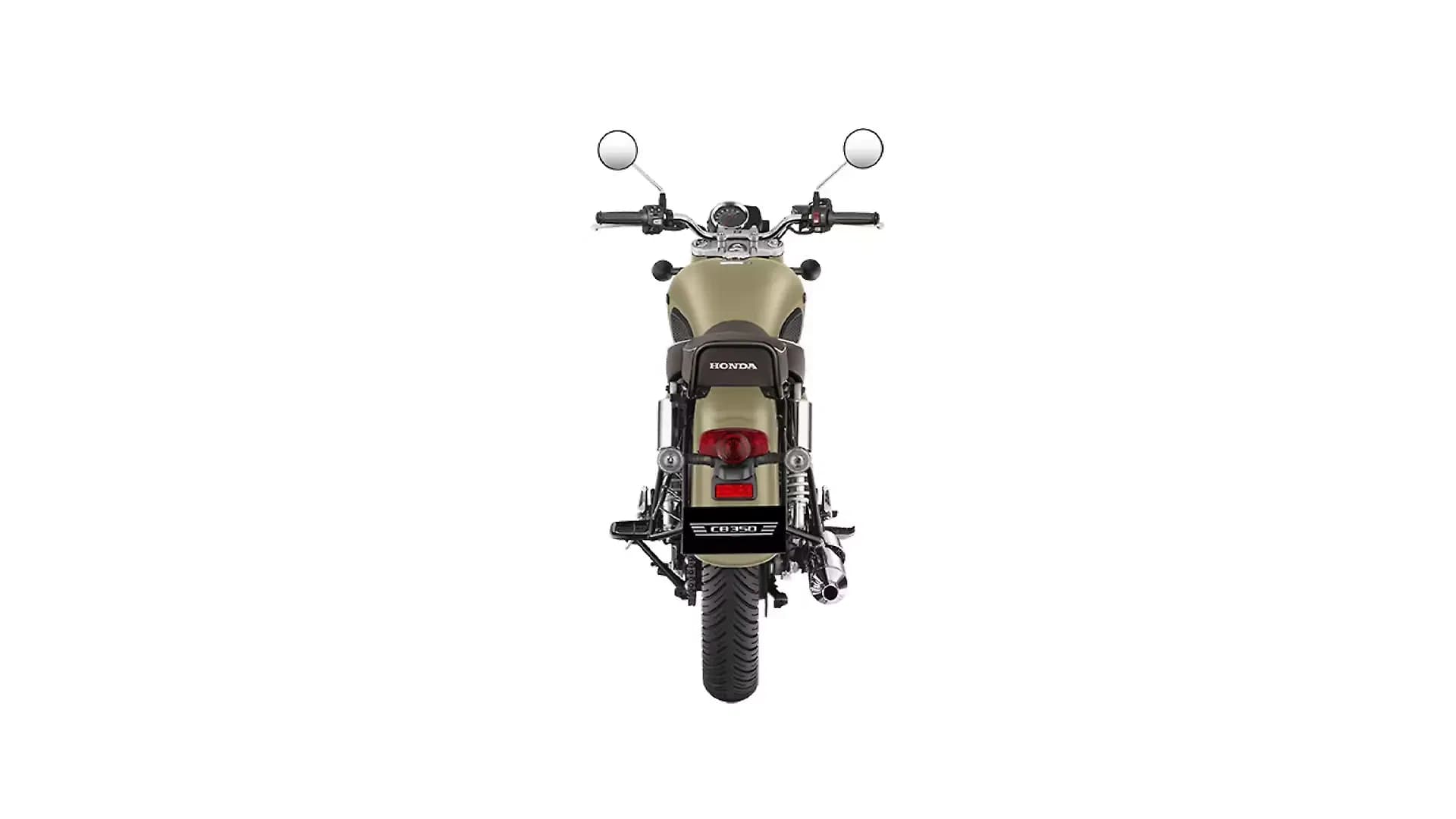 Honda CB350 Rear View