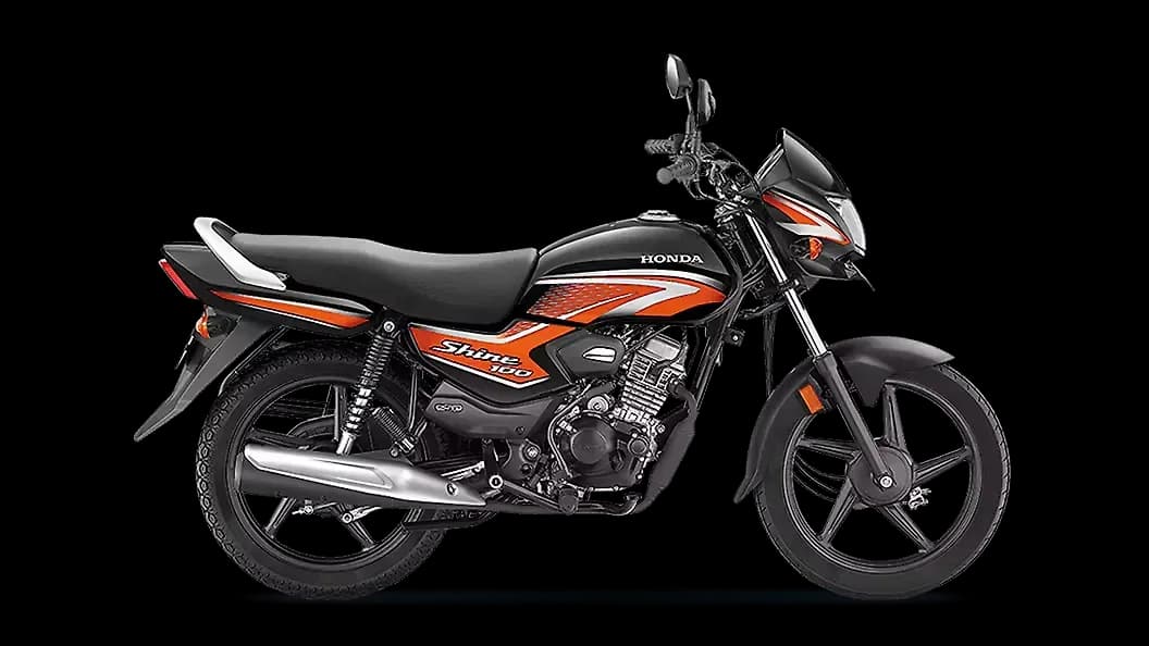 Honda Shine 100 Right Side View