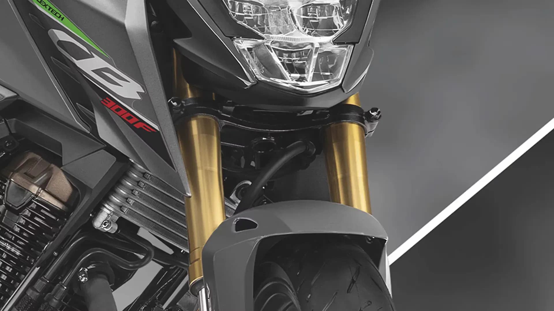 Honda CB300F Flex-Fuel Front Suspension