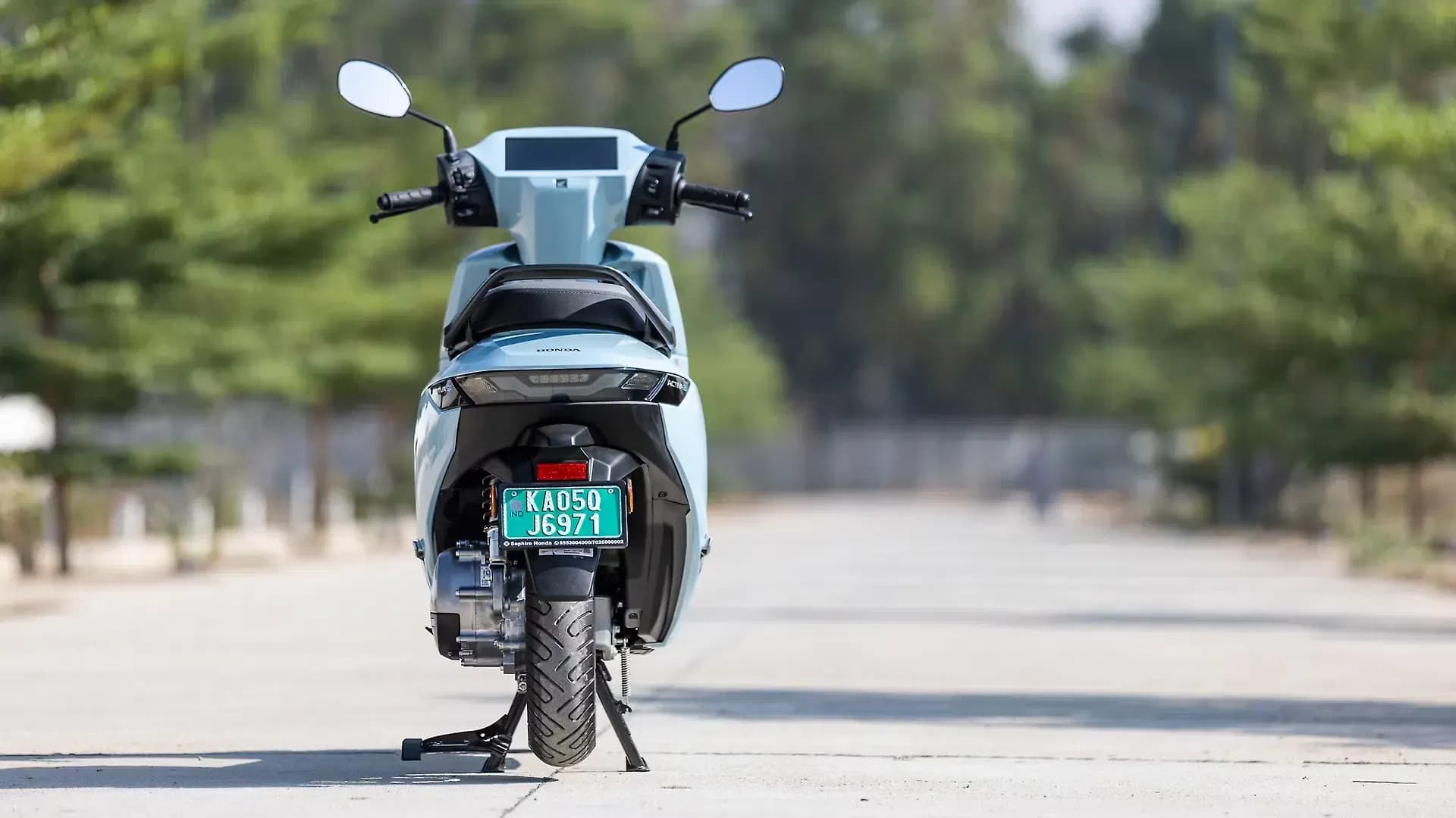 Honda Activa e Rear View