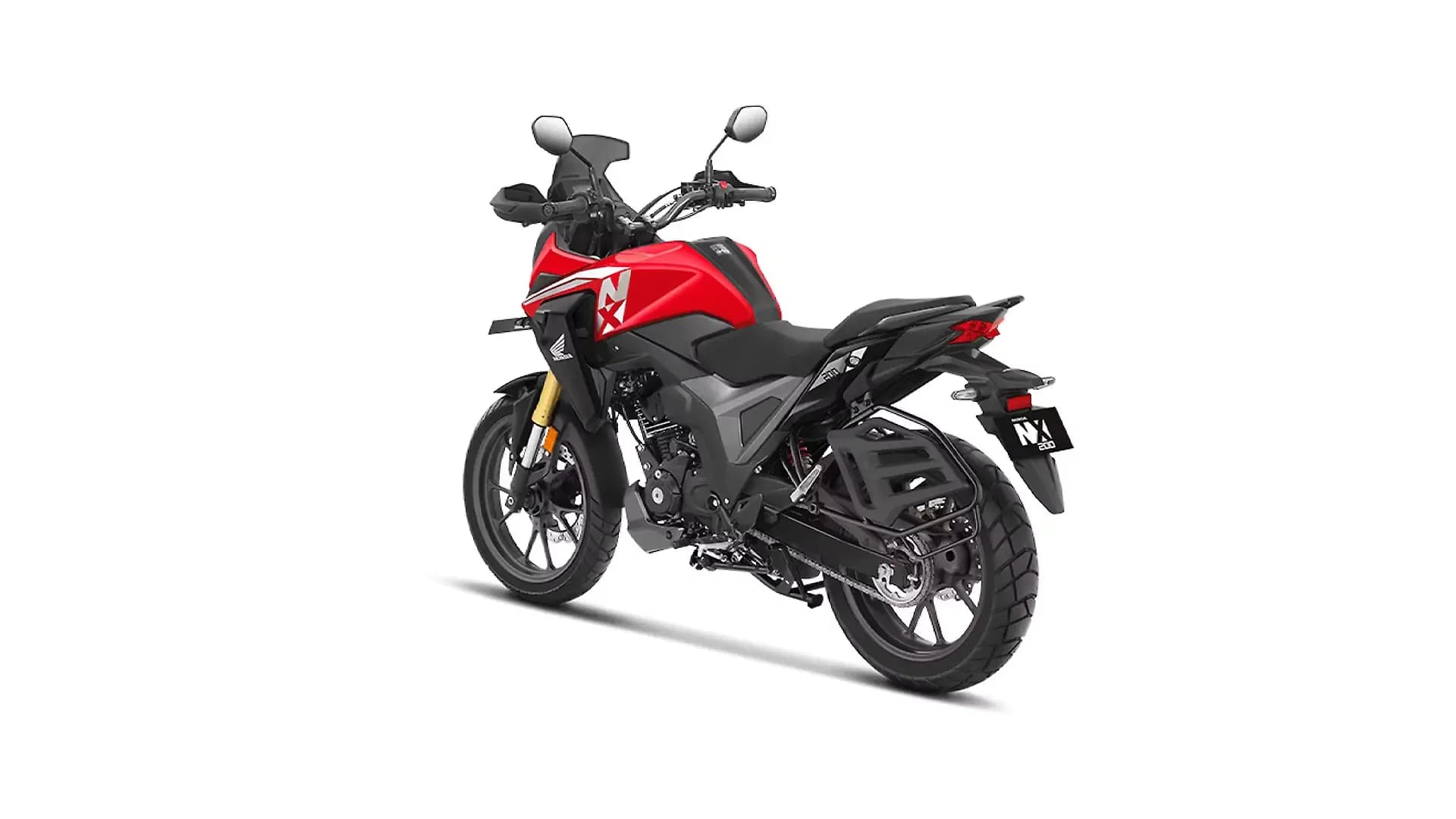 Honda NX200 Left Rear Three Quarter