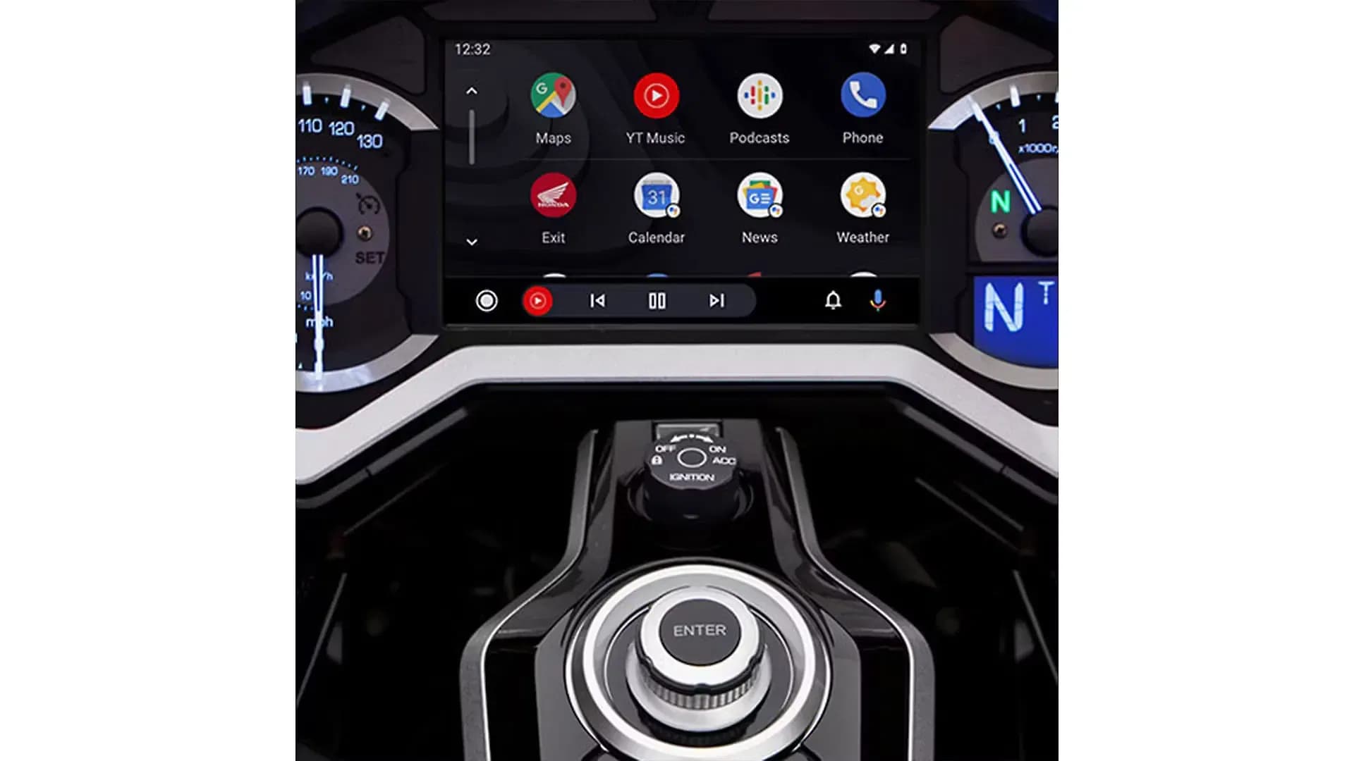 Honda Goldwing Tour Instrument Cluster
