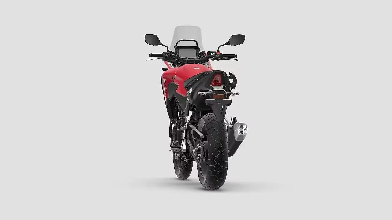 Honda NX500 Rear View