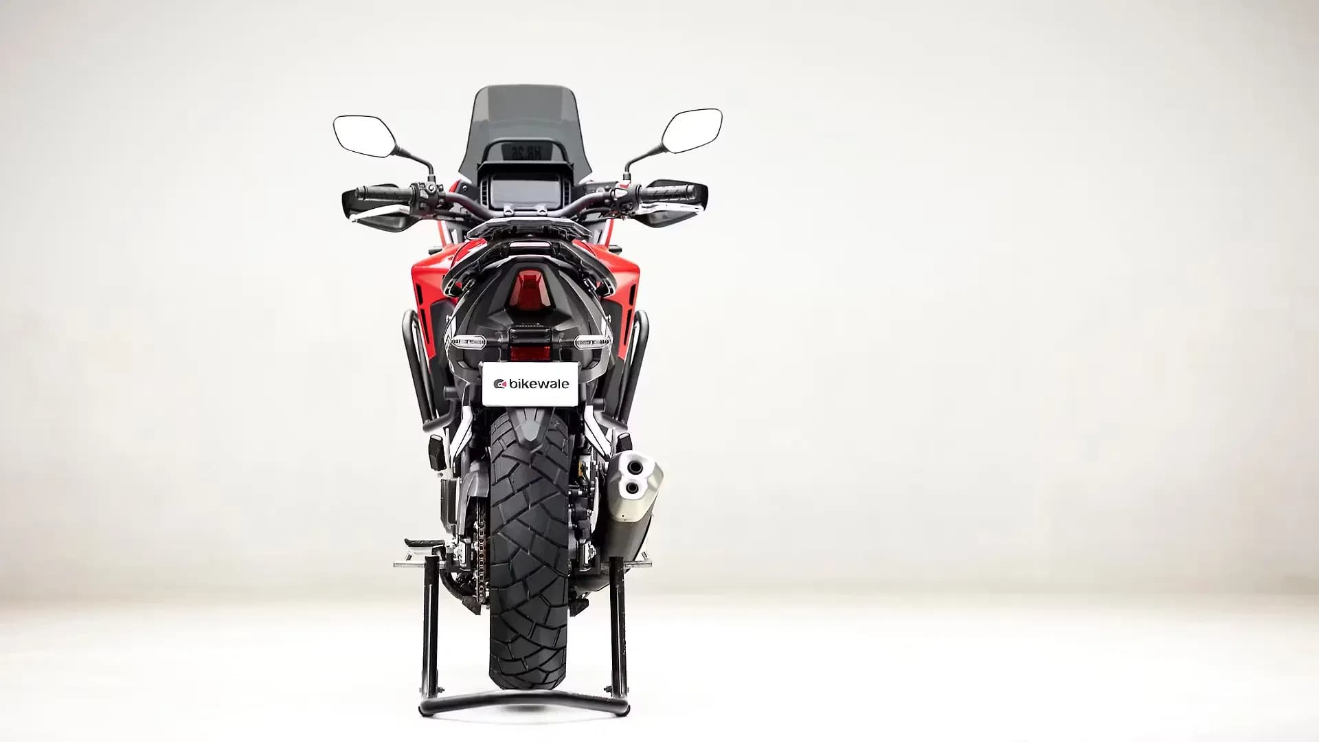 Honda NX500 Rear View