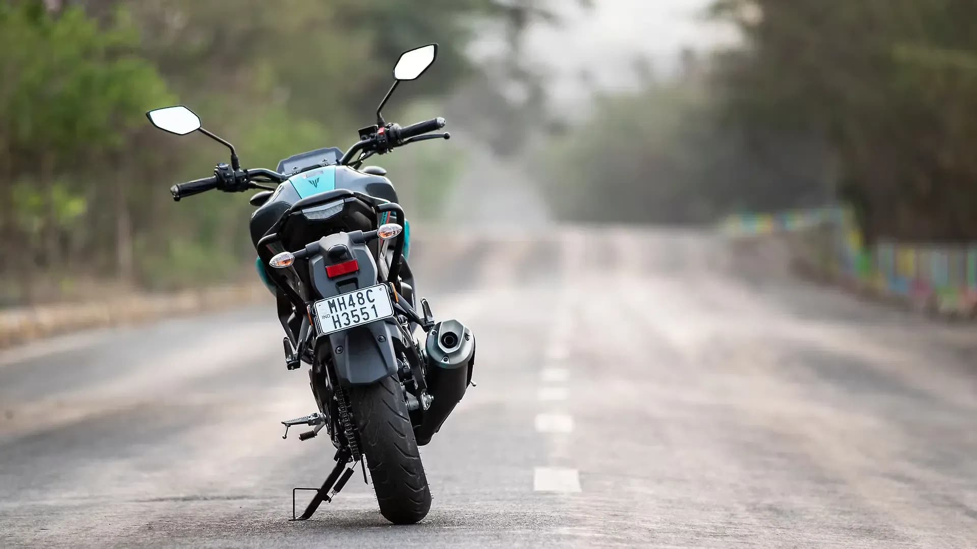 Yamaha MT 15 V2 Rear View