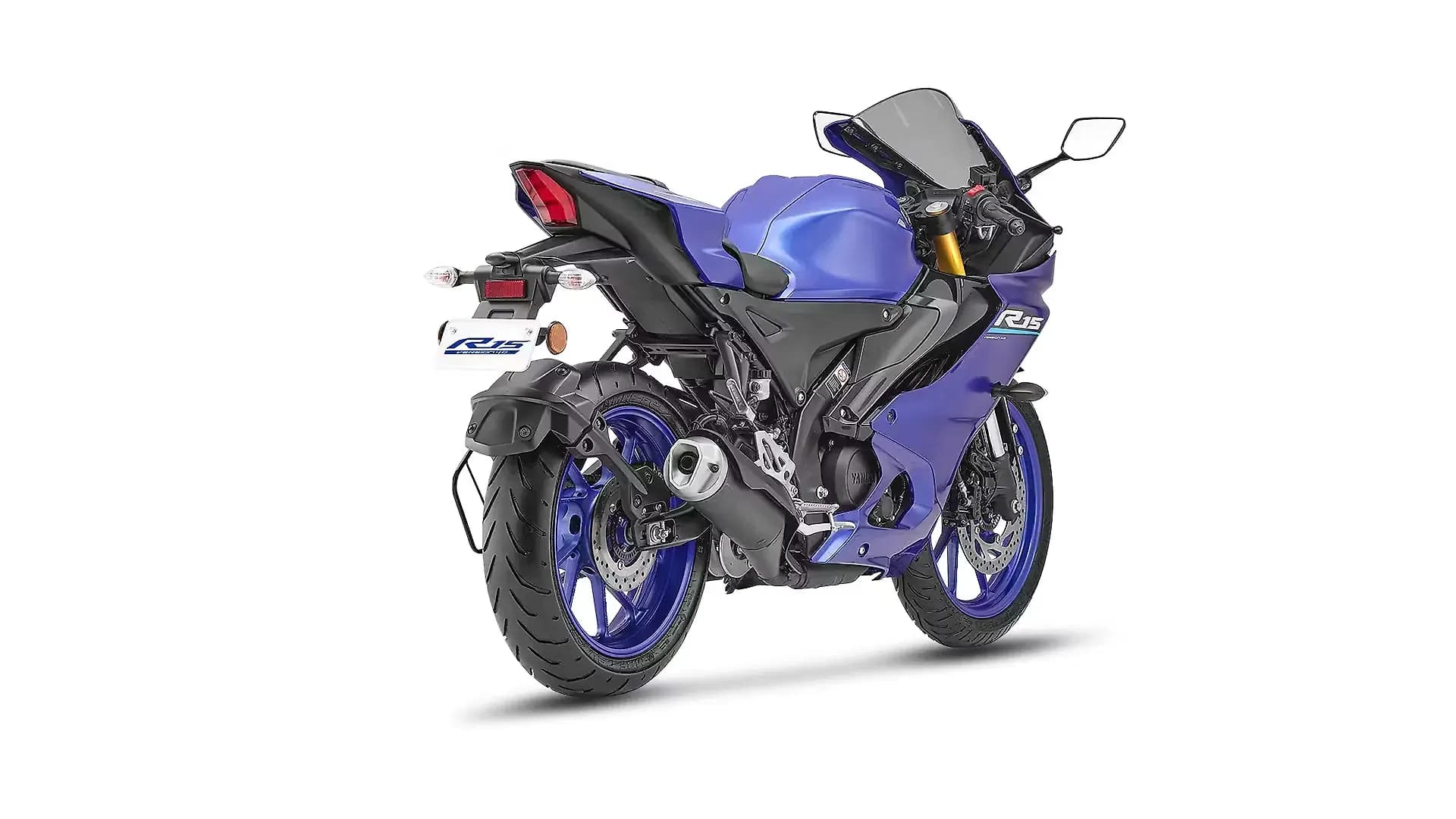 Yamaha R15 V4 Right Rear Three Quarter