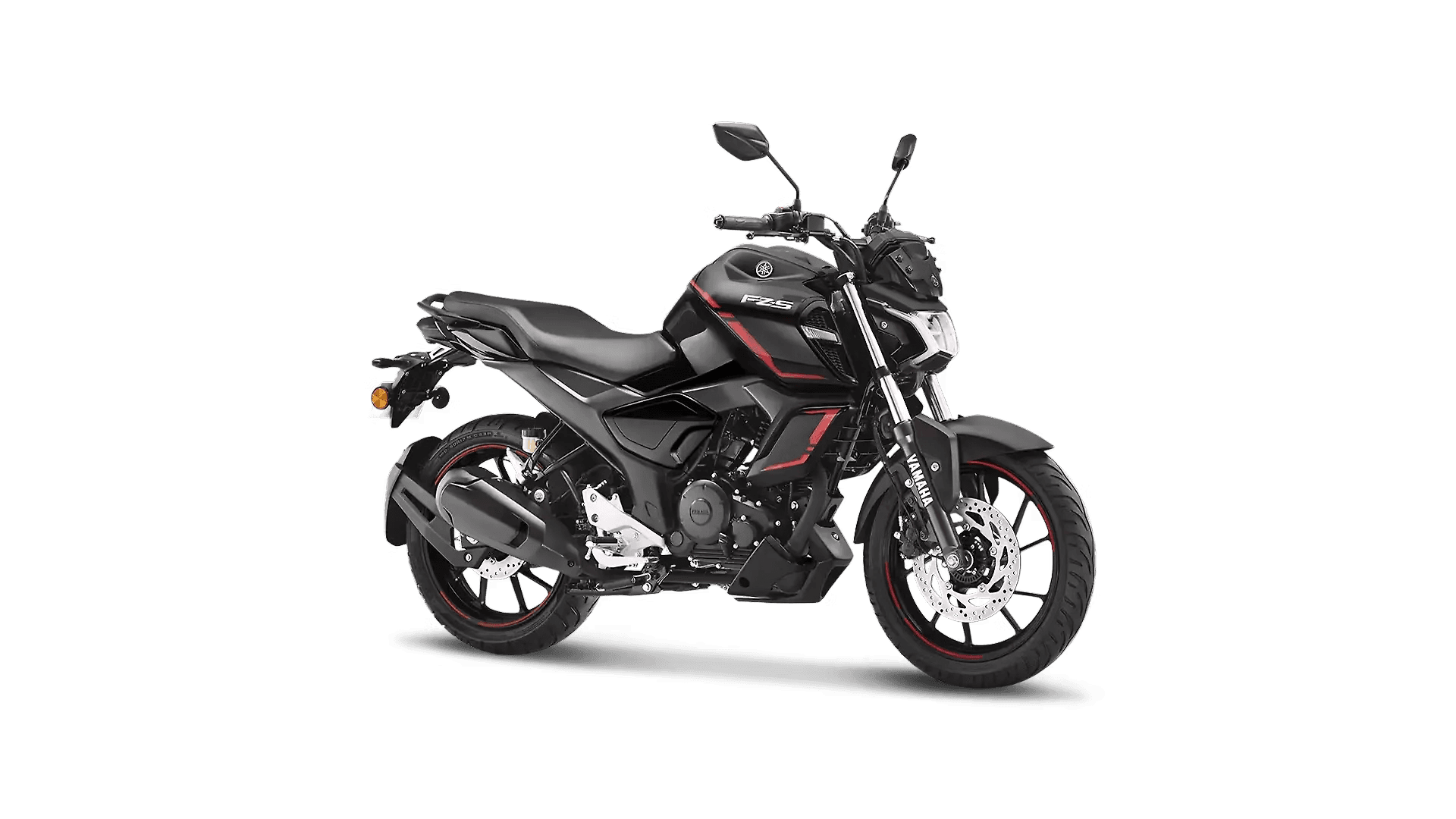 Yamaha FZS FI V4 Right Front Three Quarter